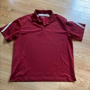 Red Nike Polo Shirt (Men’s) XL